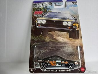 HOT WHEELS - LANCIA RALLYE 037-SILVER SERIES
