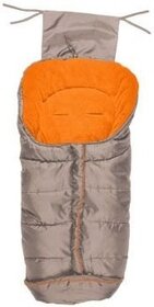 Altabebe Fusak zimní Exclusive barva hnědo/oranžová