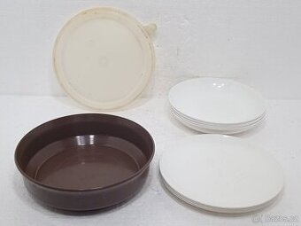 Retro sada nádobí pro camping - Plastimat