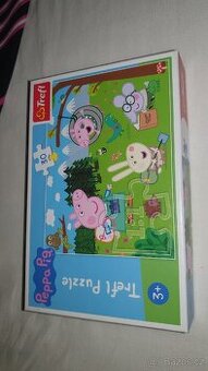 Dětské puzzle Prasátko Pepa