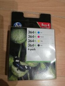 Náplň do tiskárny HP N9J74AE#301 poškozený obal sleva