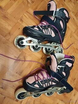 Dětské kolečkové brusle Oxelo 35-38