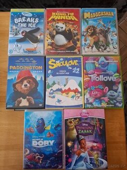 Prodám dětské pohádky na DVD.20 kč / ks