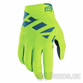 RUKAVICE FOX - ZELENOŽLUTÉ