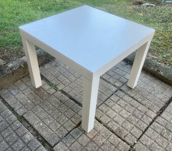 Odkládací stolek Lack, bílý, 55x55cm