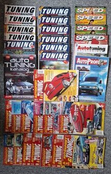 Časopisy, magazíny o autech cca 30ks