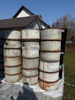 Pozinkované sudy 200 l