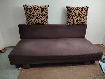 Gauč rozkládací s úložným prostorem