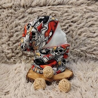 Homeless čepice+nákrčník KISS