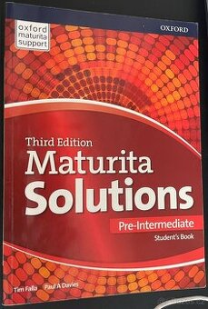 Maturita solutions students book, pre-intermediate third ed.