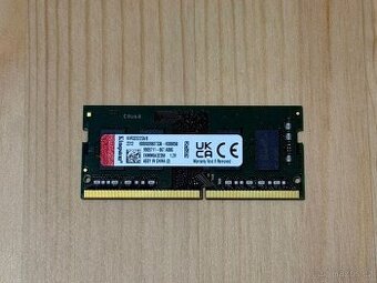 RAM paměť KINGSTON 8GB DDR4 KVR32S22S6/8 3200 CL22
