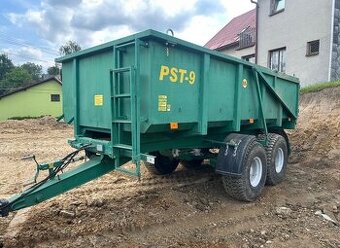 Návěs na traktor, nostnost 9,t Tun