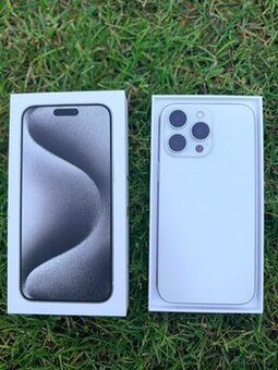 Apple iPhone 15 Pro Max 256 GB – White Titanium