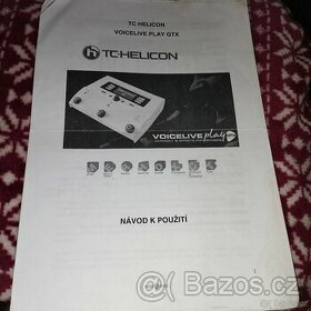 TC HELICON VOICELIVE GTX+mikrofon mp 70