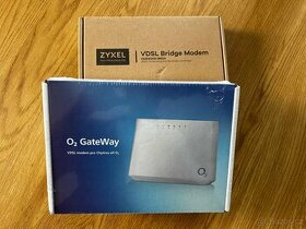 O2 Gateway Zyxel (modem) - nový nerozbalený v záruce