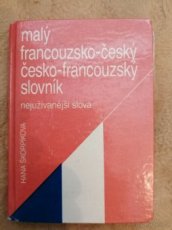Malý francouzsko-český, česko-francouzský slovník