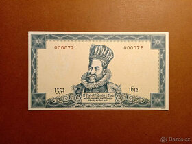Pamětní bankovka Rudolf II. - Nízký náklad
