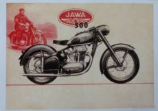 Plakaty Jawa Perak, 500 OHC, CZ 125/150 - 1