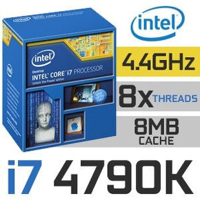 Intel Core i7-4790K, TURBO 4,4Ghz, socket 1150, plně funkční