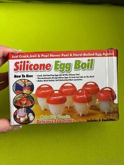 Silikonové formičky na vajíčka - Egg Boil