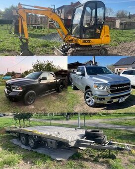 Půjč si bagr, vozík i auto