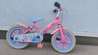 Krásné dětské kolo Barbie 14" 2-6let