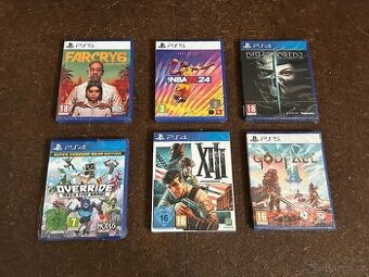 Hry na PS4/PS5 Nerozbalené
