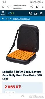 Sedačka k Belly Boatu Savage Gear Belly Boat - 1