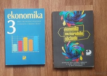 Prodám knihy učebnice o ekonomice.