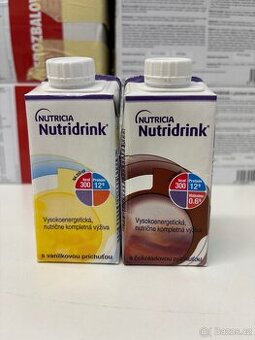 Nutridrink vanilka + čokoláda