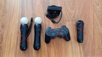 Move ovladač a kamera pro playstation 3