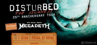Disturbed - 2x vstupenka 7.10.2025