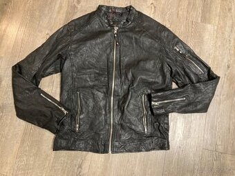 Pánská kožená bunda M - nová