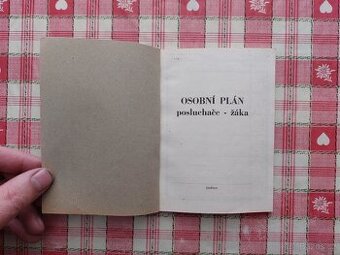 ČSĽA - Osobní plán posluchače-žáka