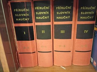 příruční naučný slovník 4 dílný z roku 1966