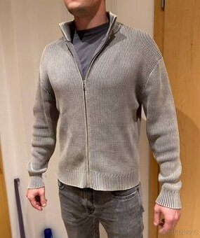 Pull & Bear Úpletový kardigan na zip