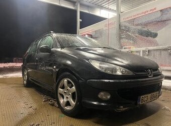 Peugeot 206 SW 1.4 HDI.Rok 2005. Nová STK  Klima