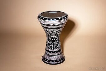 Orientální Darbuka Černý Jasmín 46 cm - 1