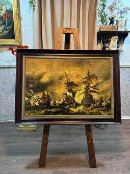 Obraz - Námořní bitva (523002)