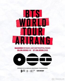 BTS Madrid 26.6.2026 - 27.6.2026