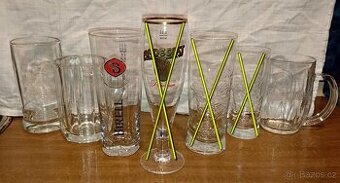 "Chlapský křišťál" - Pivní sklenice 17ks