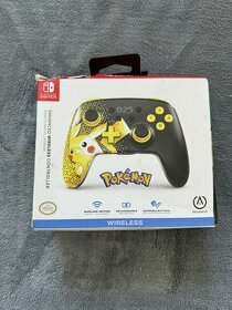 Gamepad PowerA Wireless pro Nintendo Switch - Pikachu - 1