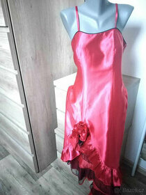 Krásné společenské šaty styl Flamenco vel. 40 - 1