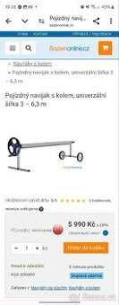 Naviják a solární plachta