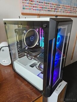 Herni PC s RTX 3070, AMD 5600X, 16GB RAM, 750GB SSD/NVMe