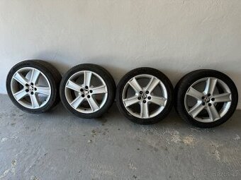 Originál Škoda Alu disky 5x100 r16 + letní pneu