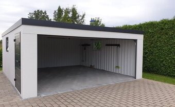 Dvojgaráž, sklad, dílna - prostor bez přepážky cca 30m2