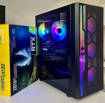 Herní PC + 27" 175Hz MsI Monitor, Klávesnice, myš, mikrofon