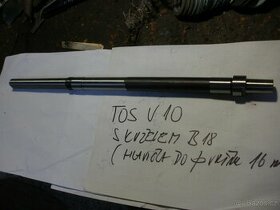 Nové vřeteno vrtačky TOS V 10. - 1