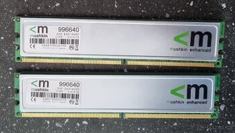 Mushkin DDR2 4GB 800MHz CL4 (2x2GB)